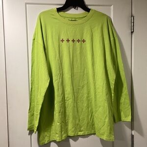 NWT BP + Wildfang Size 1X  Long Sleeve Tee